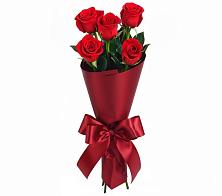 Букет 5 Красных роз Эдлесс Лав #REPLACE_PRED# Хлопово