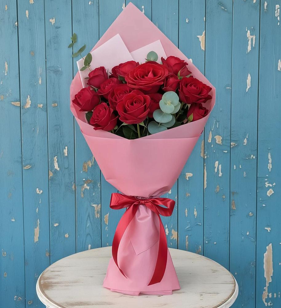 Букет цветов из: Розы в Хлопово