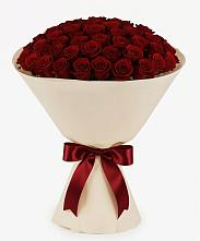 Букет 101 Бордовая роза Блэк Бакарра #REPLACE_PRED# Хлопово
