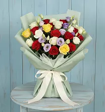 Букет цветов из:  Розы #REPLACE_PRED# Хлопово