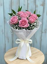 Букет цветов из:  Розы в Хлопово