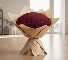 Букет 101 Красная роза #REPLACE_PRED# Хлопово