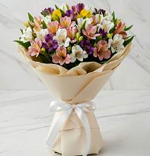 Букет цветов из:  Альстромерии в Хлопово