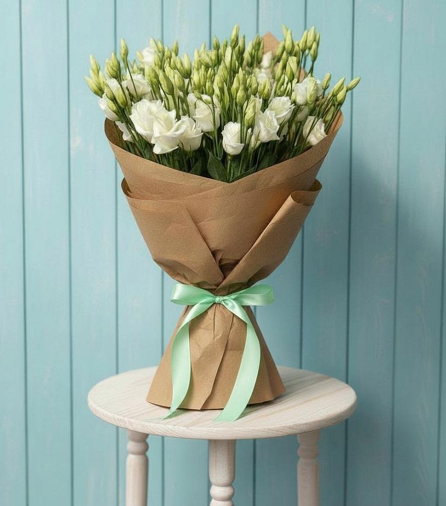 Букет цветов из: Лизиантусы в Хлопово