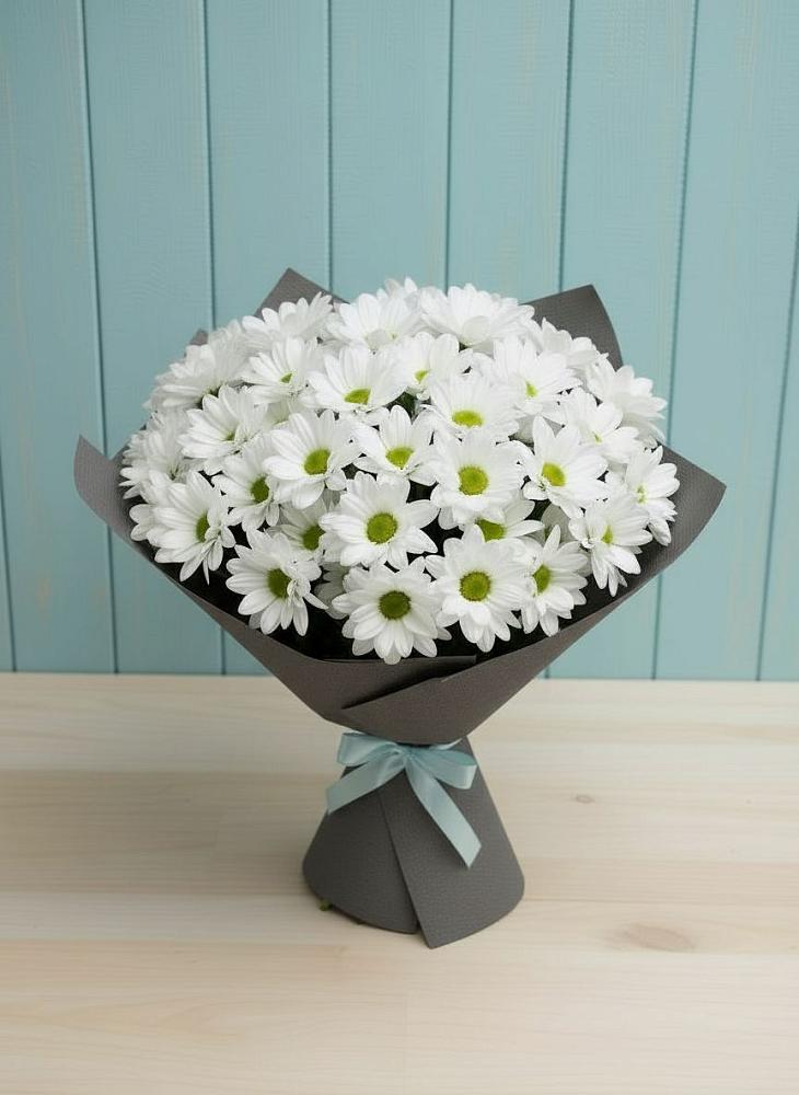 Букет цветов из: Хризантемы в Хлопово