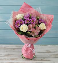Букет цветов из:  Герберы в Хлопово
