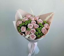 Букет цветов из:  Розы и Хризантемы #REPLACE_PRED# Хлопово