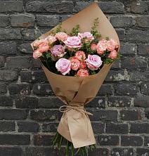 Букет цветов из:  Розы в Хлопово