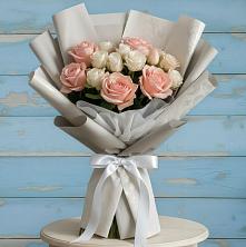Букет цветов из:  Розы в Хлопово