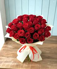 Букет 29 Красных роз #REPLACE_PRED# Хлопово