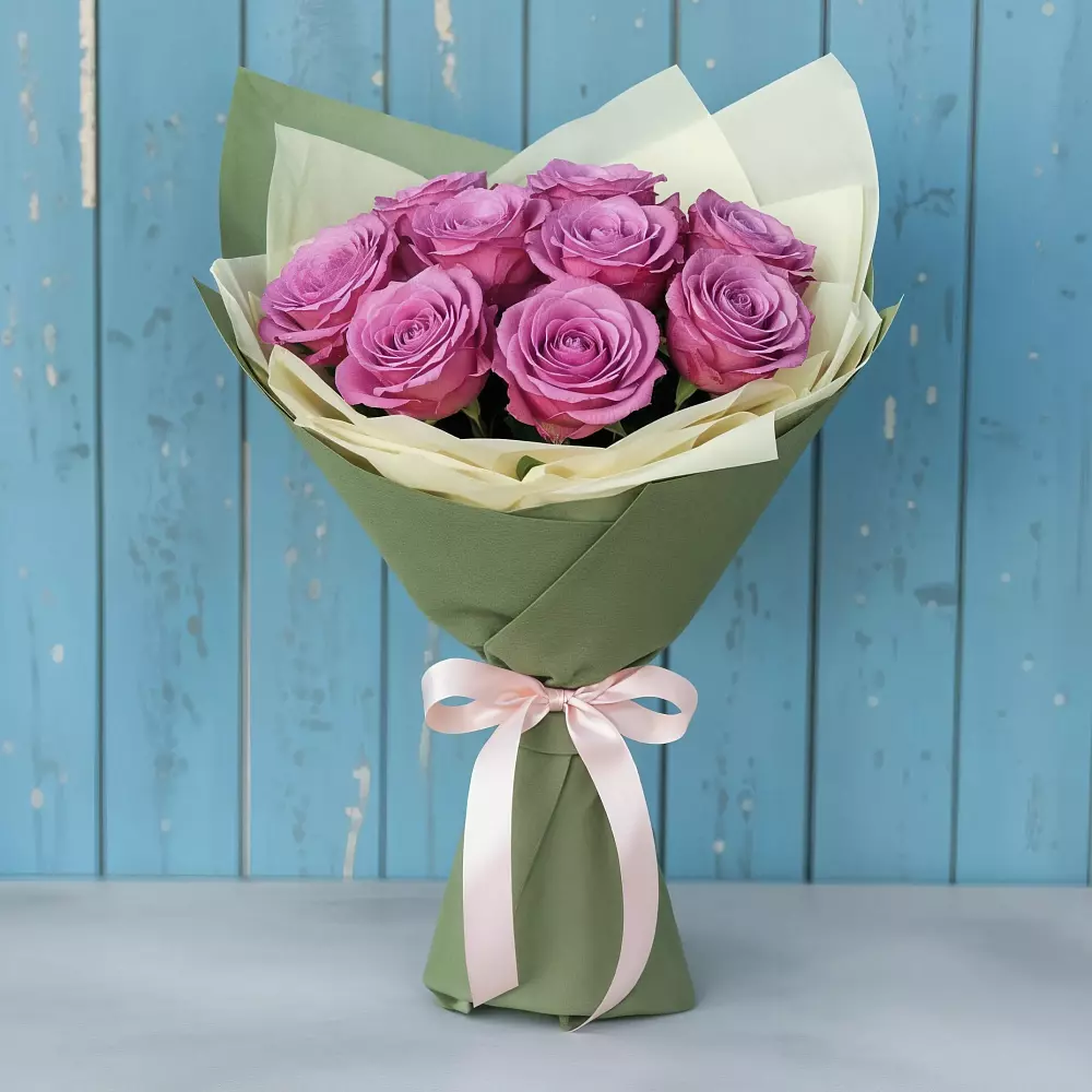 Букет Розы Фёрст Леди в Хлопово