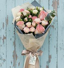Букет цветов из:  Розы в Хлопово