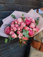 Букет цветов из:  Розы в Хлопово