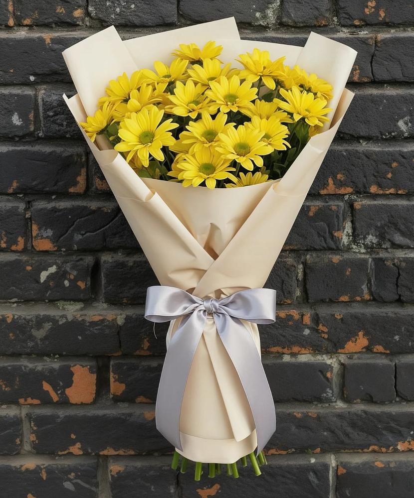 Букет цветов из: Хризантемы в Хлопово