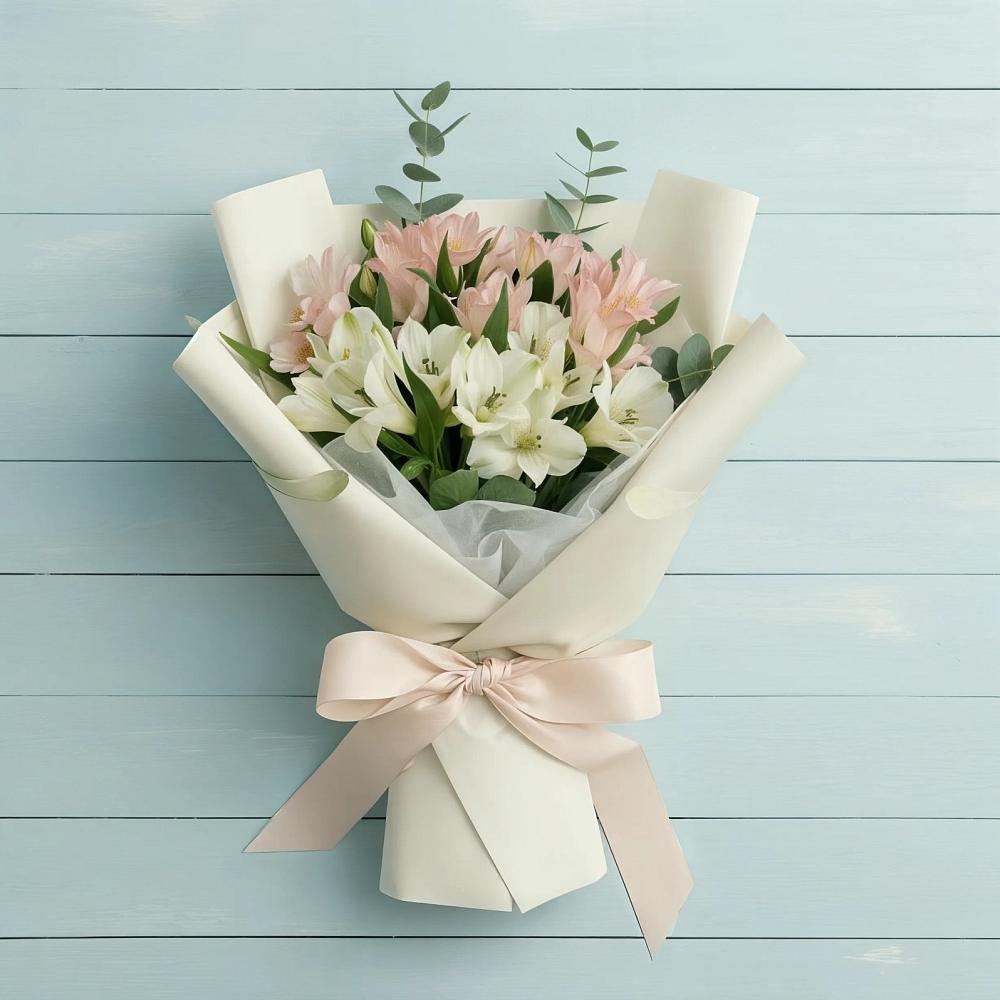 Букет цветов из: Альстромерии в Хлопово