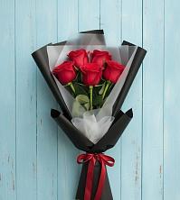 Букет цветов из:  Розы в Хлопово