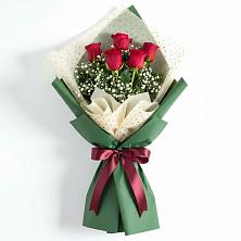 Букет цветов из:  Розы в Хлопово