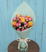 Букет цветов из:  Розы в Хлопово